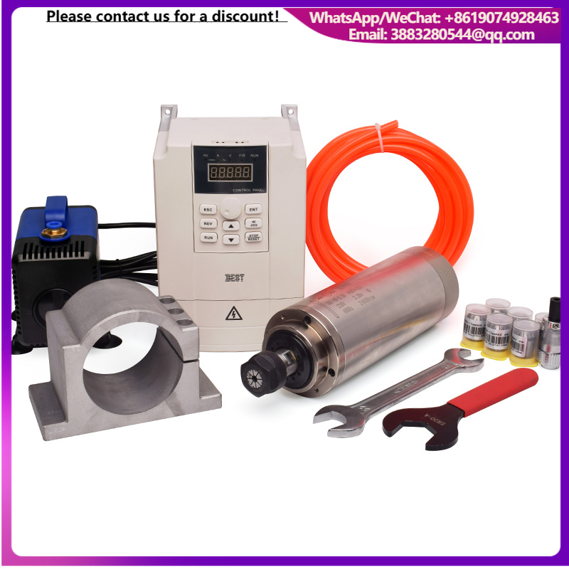 2.2Kw Water Cooled Spindle Kit Vfd - Uygun Fiyatlı, Yüksek Hızlı GDZ Mil