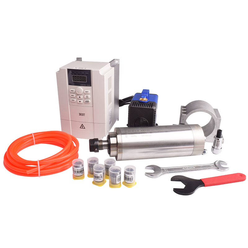 Uygun Fiyatlı, Yüksek Hızlı GD - 2.2Kw Water Cooled Spindle Kit Vfd incelemesi ve fiyatı